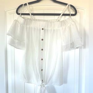 Bcx White top ,Size XS